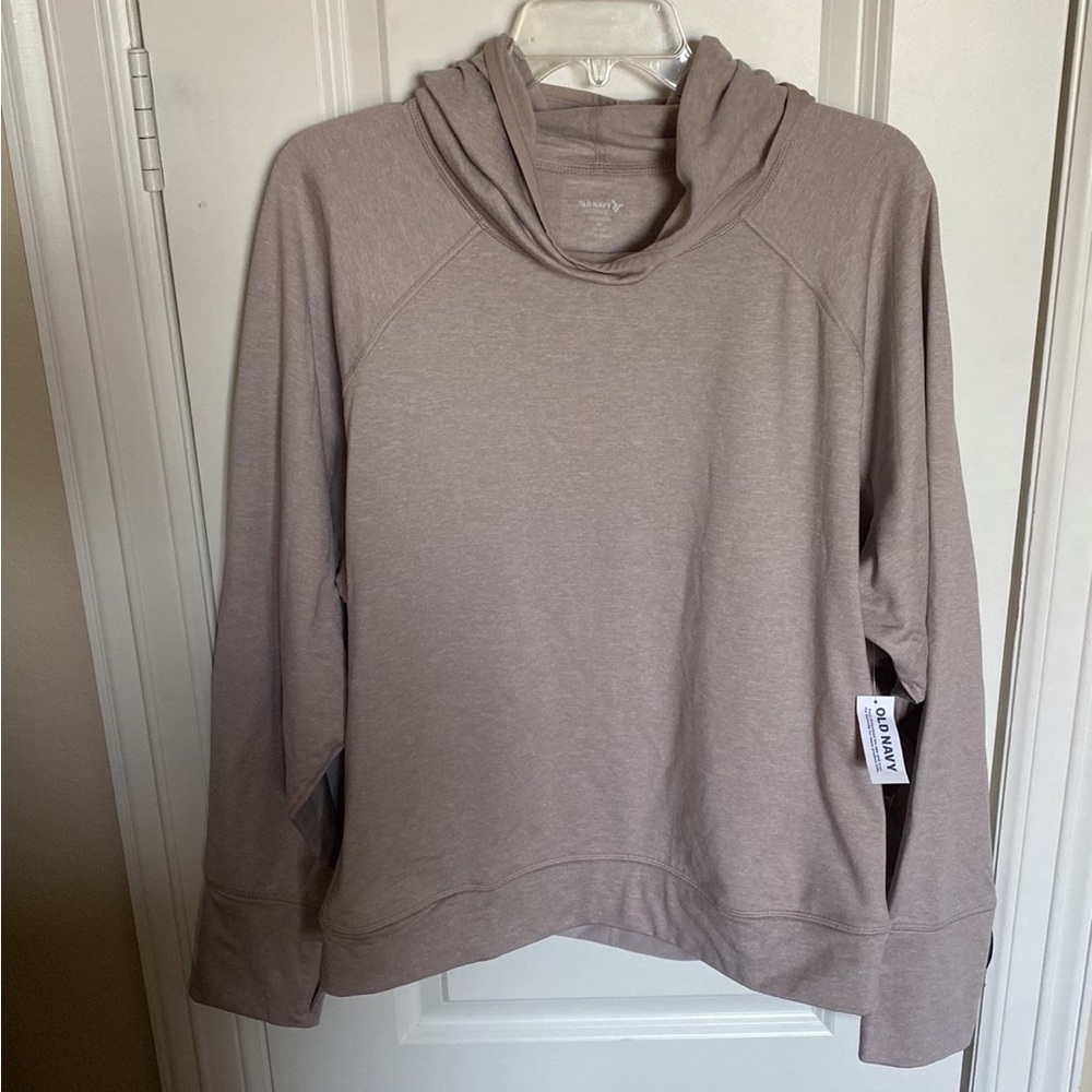 NWT Old Navy Active Cozecore Cropped Performance Hoodie womens plus size: 3X